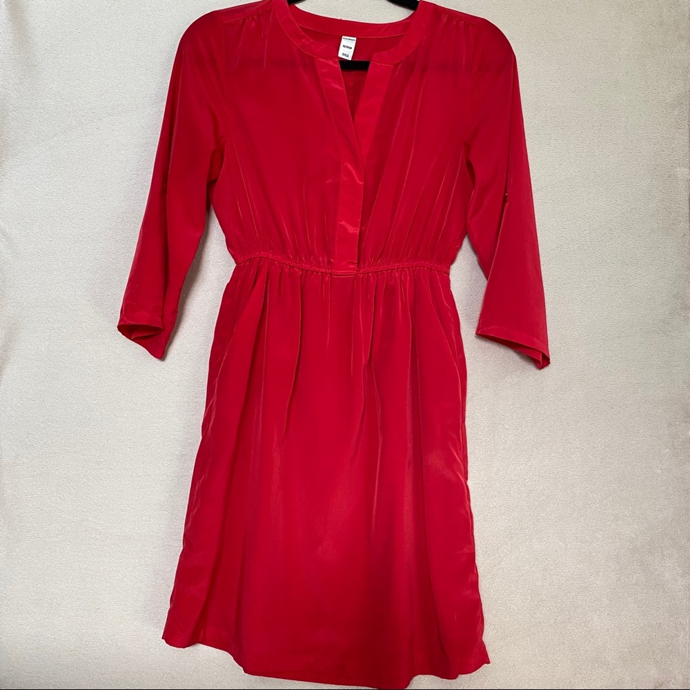 Old Navy Orange Red Dress Size XS
